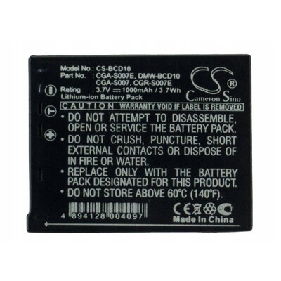 Cameron Sino Panasonic CGA-S007 1000mAh 3.70Wh Li-Ion 3.7V (Cameron Sino)