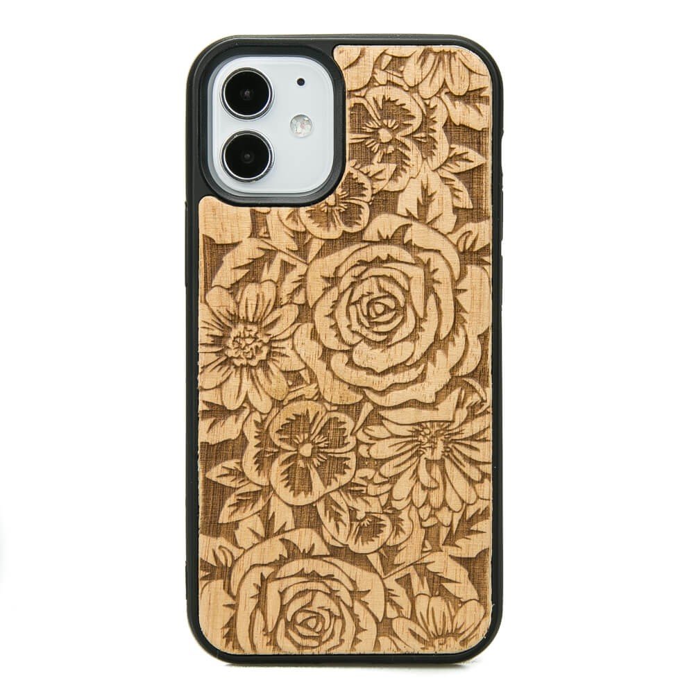 Drewniane Etui iPhone 12 Mini RóżE ANIEGRE