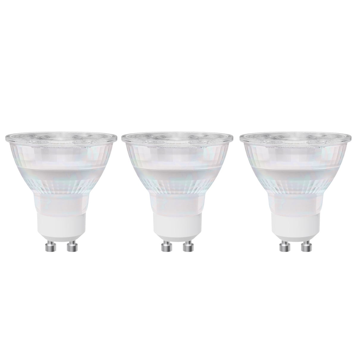 Żarówka LED GU10 3szt. 3,9 W 450 lm Neutralna biel Lexman