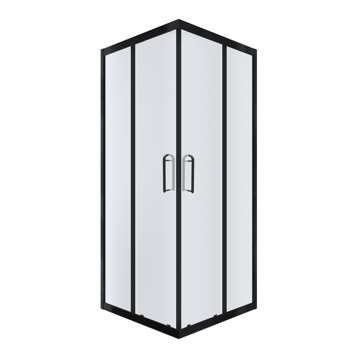Bravat Kabina prysznicowa Regnum Black 80 x 80  5902701442651