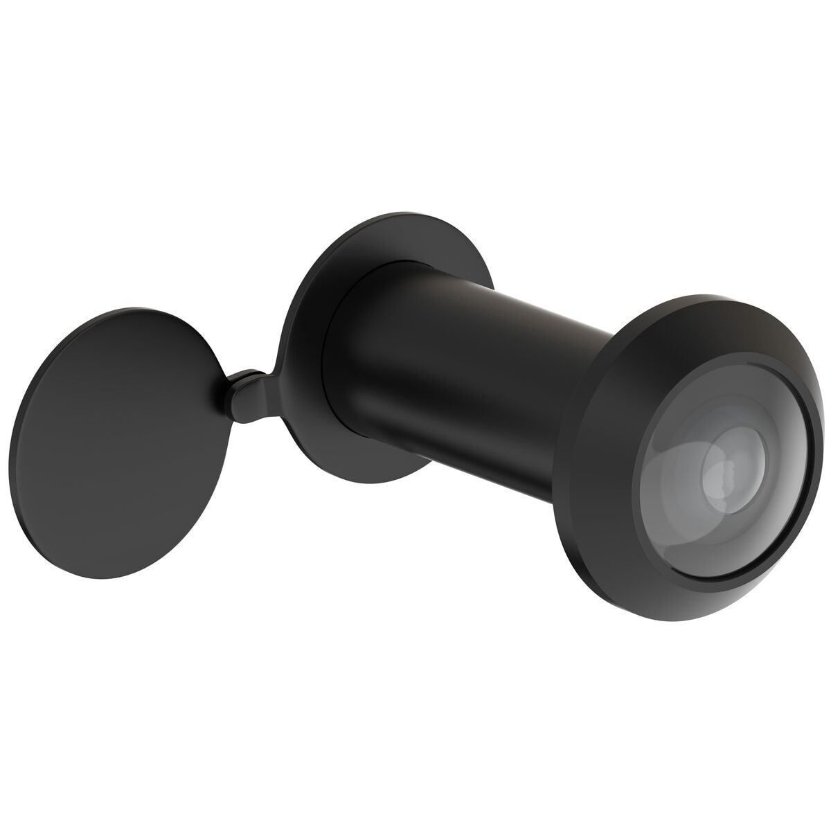 Wizjer do drzwi 14 mm regulowany 35-60 mm czarny Metal-Bud