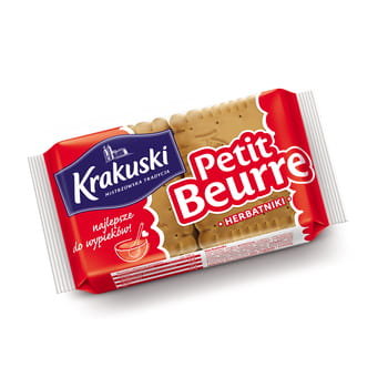 Krakuski Herbatniki PETIT BEURRE 50g