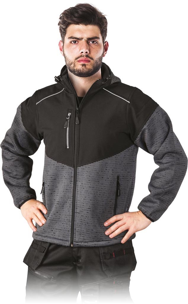 Leber & Hollman LH-HERRING - kurtka wiosna jesień, kaptur stały, membrana TPU, powłoka poliester 100% - M-3XL.