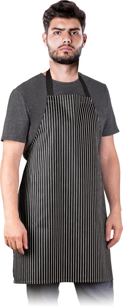 Reis FPB-STRAP - fartuch w pasy z regulacą na szyi 3 kolory - 70x80 cm.