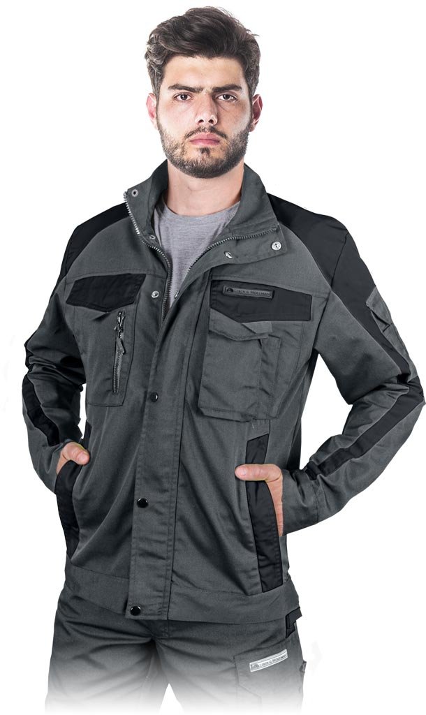 Bluza ochronna szaro-czarny roz.M
