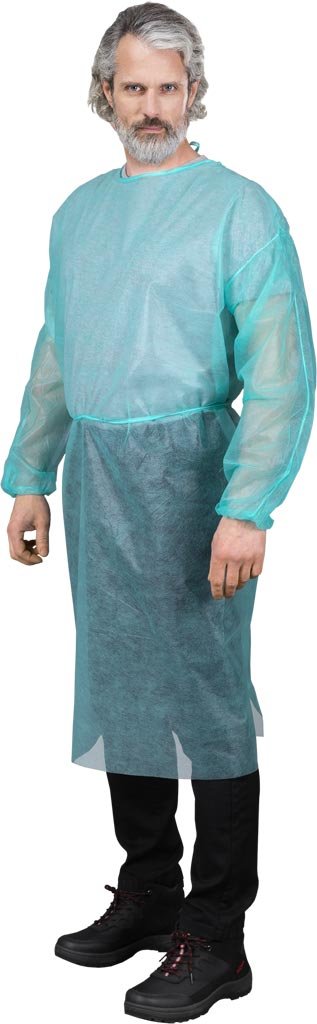 Reis FVISIT - fartuch z polipropylenu, 22 g/m2 - 10szt. - 115x137 cm. FVISIT