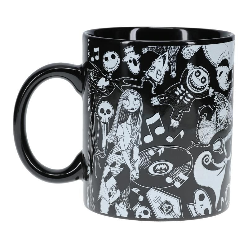 Kubek XL Miasteczko Halloween - Święcący w ciemności