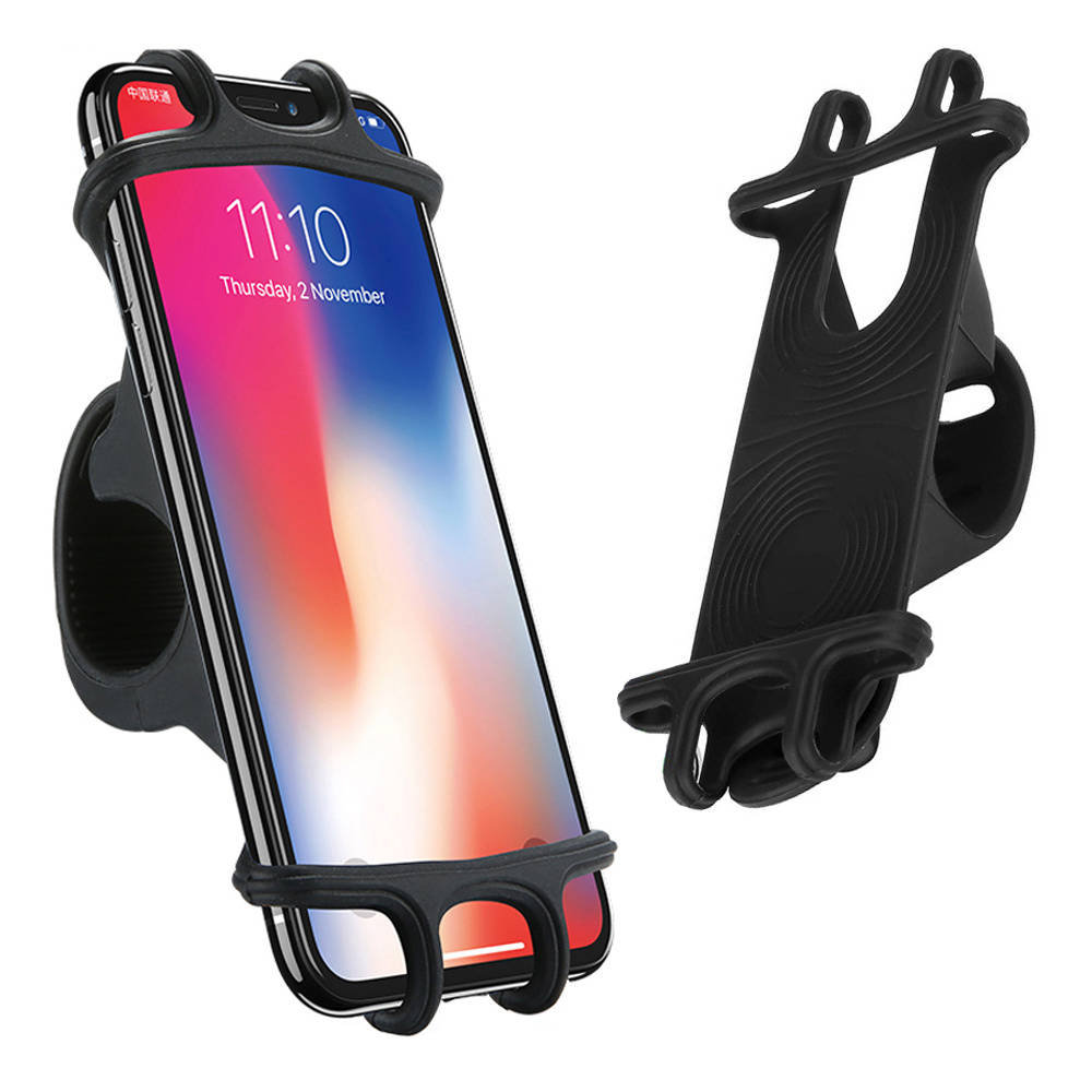 Elastyczny uchwyt rowerowy na telefon GPS do 6.5 cala