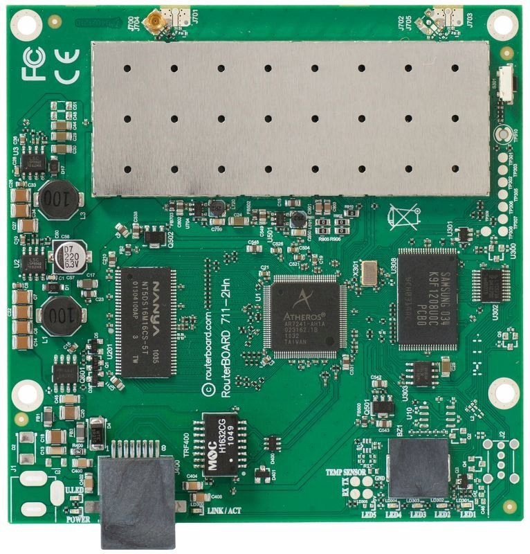 MikroTik RB711-2HN ROUTERBOARD 400MHZ 32MB 1XFE 802.11B/G/N L3 RB711-2HN