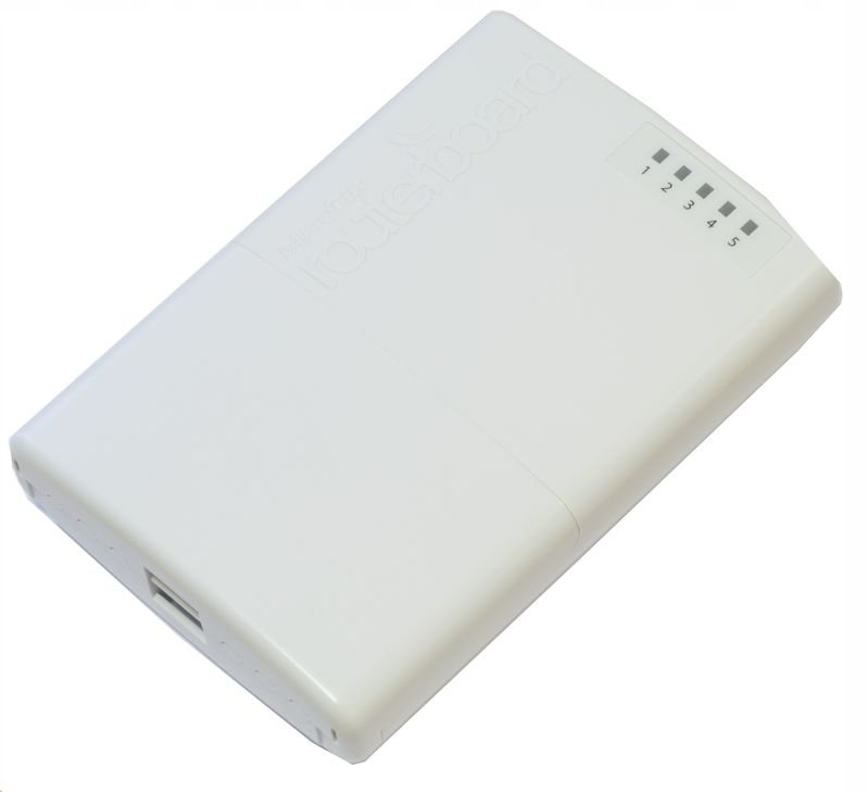 MikroTik RB750P-PB 5x RJ45 100Mb/s