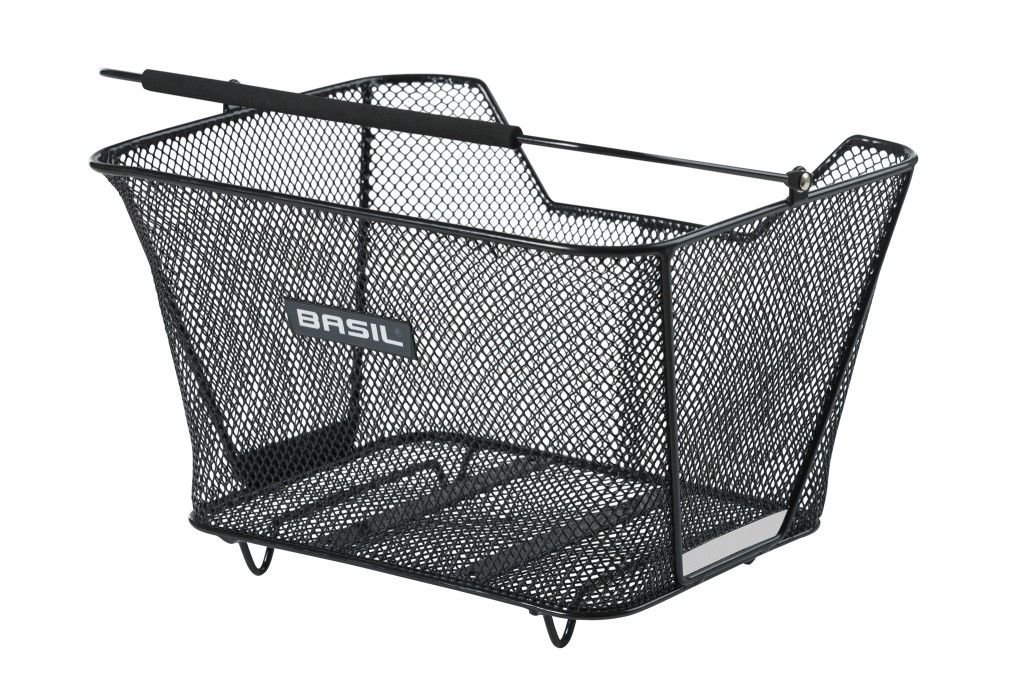 Basil Lesto Rear Wheel Basket, black 2021 Kosze na bagażnik 11267