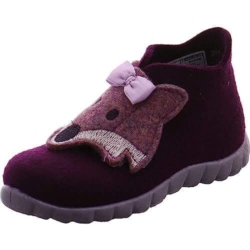 Superfit Dziewczęce szczęśliwe kapcie, liliowy 8510, 25 EU