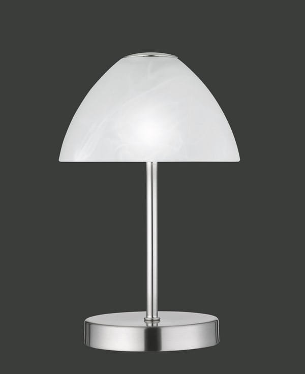 Trio Leuchten Designerska lampa stołowa stal LED ściemnialna - Joya