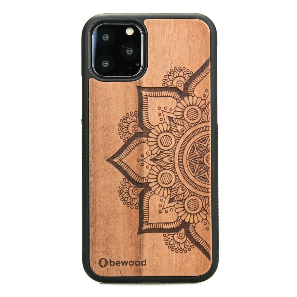 Bewood Drewniane etui iPhone 11 PRO MANDALA JABŁOŃ