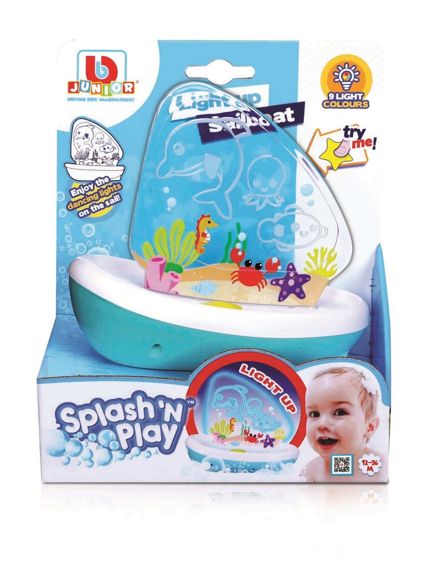 BBURAGO JUNIOR Łódka ze świecącym żaglem 89022