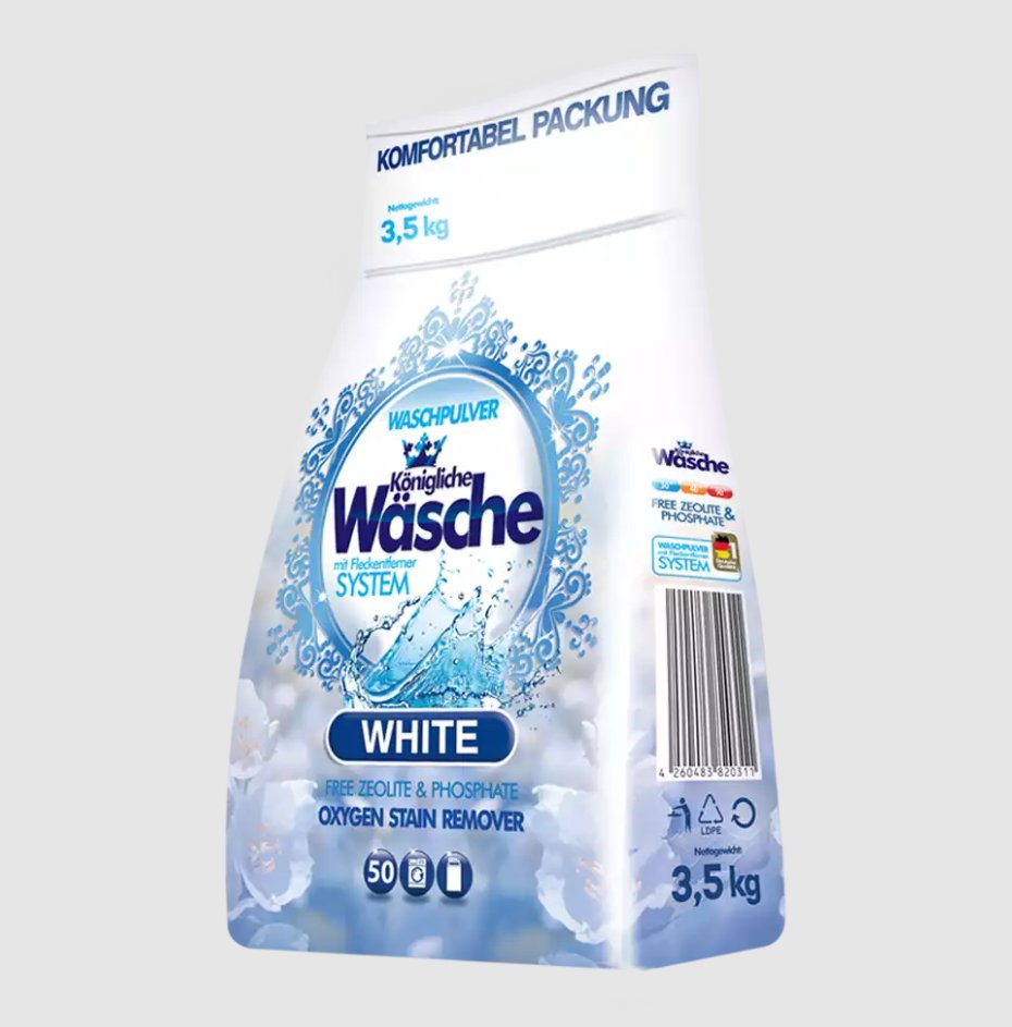 Königliche Wäsche Proszek do prania białych 3,5kg DE