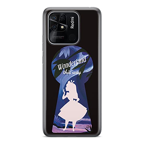 ERT GROUP etui na telefon Xiaomi REDMI 10C, case oryginalny i oficjalnie licencjonowany przez Disney, wzór Alice 007, optymalnie dopasowane, plecki z TPU