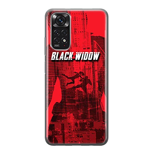 ERT GROUP etui na telefon Xiaomi REDMI NOTE 11S 4G / REDMI NOTE 11 4G, case oryginalny i oficjalnie licencjonowany przez Marvel, wzór Black Widow 007, plecki z TPU