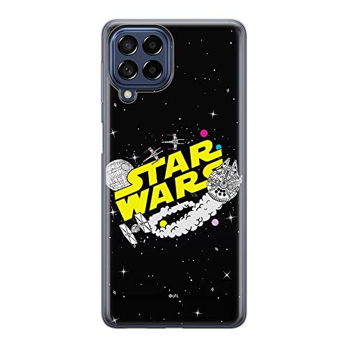 ERT GROUP etui na telefon Samsung M53 5G, case oryginalny i oficjalnie licencjonowany przez Star Wars, wzór 032, optymalnie dopasowane, plecki z TPU