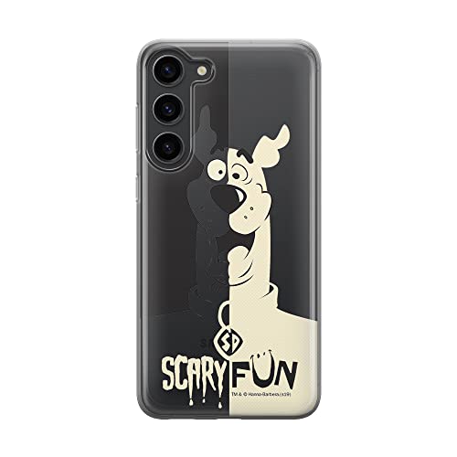 Etui Scooby Doo 008 Scooby Doo Nadruk częściowy Przeźroczysty Producent: Samsung, Model: S23