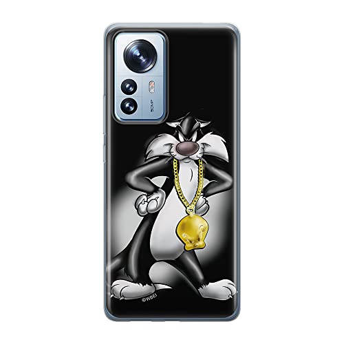 ERT GROUP etui na telefon Xiaomi 12 PRO, case oryginalny i oficjalnie licencjonowany przez Looney Tunes, wzór Sylvester 002, optymalnie dopasowane, plecki z TPU