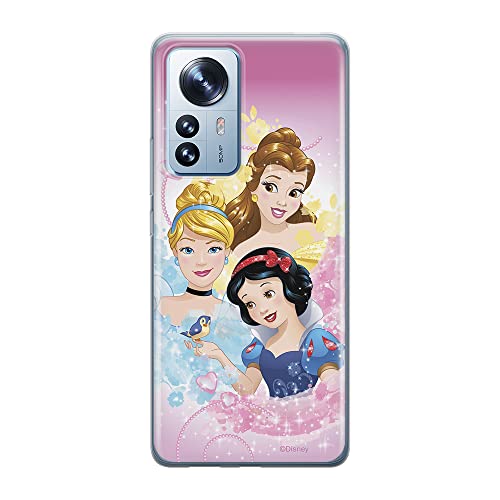 Etui Księżniczki 005 Disney Nadruk pełny Różowy Producent: Xiaomi, Model: 12 PRO