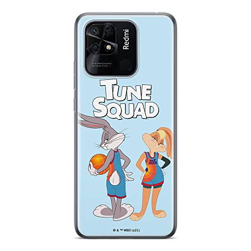 ERT GROUP etui na telefon Xiaomi REDMI 10C, case oryginalny i oficjalnie licencjonowany przez Looney Tunes, wzór Space Jam 022, optymalnie dopasowane, plecki z TPU