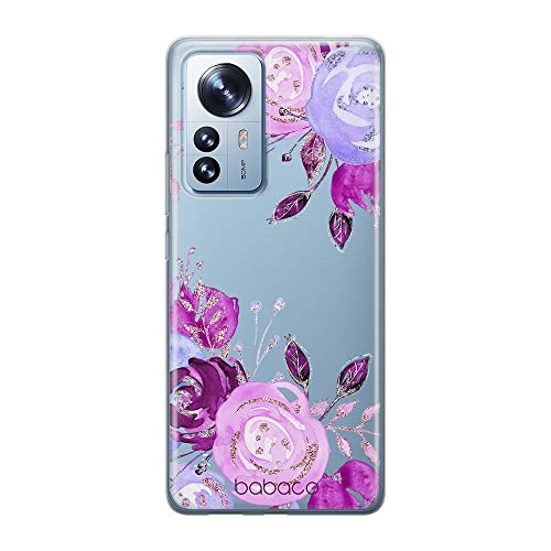 Etui dedykowane do Xiaomi 12 PRO wzór:  Kwiaty 005 oryginalne i oficjalnie licencjonowane