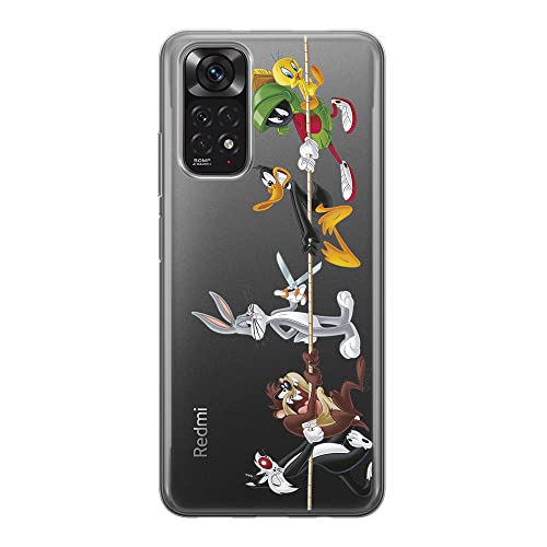 ERT GROUP etui na telefon Xiaomi REDMI NOTE 11S 4G / REDMI NOTE 11 4G, case oryginalny i oficjalnie licencjonowany przez Looney Tunes, wzór 009, plecki z TPU częściowo przeźroczyste