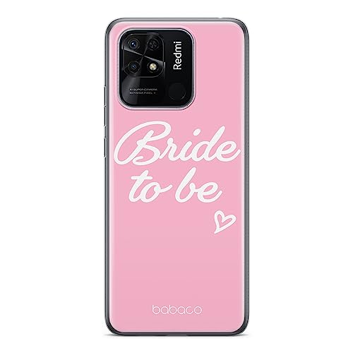 ERT GROUP etui na telefon Xiaomi REDMI 10C, case oryginalny i oficjalnie licencjonowany przez Babaco, wzór Bride to be 001, optymalnie dopasowane, plecki z TPU
