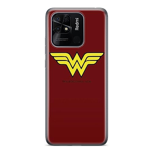 ERT GROUP etui na telefon Xiaomi REDMI 10C, case oryginalny i oficjalnie licencjonowany przez DC, wzór Wonder Woman 005, optymalnie dopasowane, plecki z TPU