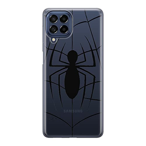 Etui Spider Man 013 Marvel Nadruk częściowy Przeźroczysty Producent: Samsung, Model: M53 5G