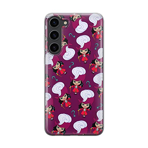 ERT GROUP etui na telefon Samsung S23, case oryginalny i oficjalnie licencjonowany przez Disney, wzór James Hook 002, optymalnie dopasowane, plecki z TPU