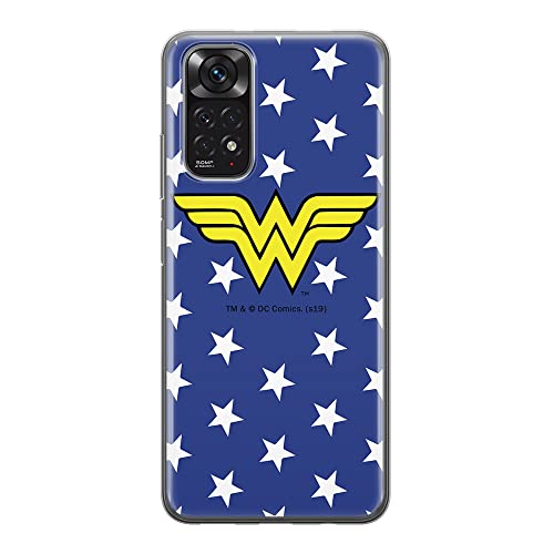 ERT GROUP etui na telefon Xiaomi REDMI NOTE 11S 4G / REDMI NOTE 11 4G, case oryginalny i oficjalnie licencjonowany przez DC, wzór Wonder Woman 006, plecki z TPU