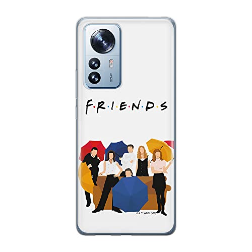 ERT GROUP etui na telefon Xiaomi 12 / 12X, case oryginalny i oficjalnie licencjonowany przez Friends, wzór 001, optymalnie dopasowane, plecki z TPU