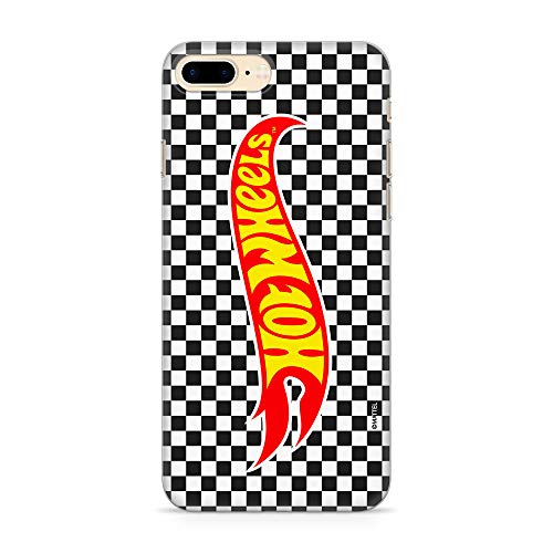 Oryginalne i oficjalnie licencjonowane etui na telefon komórkowy Hot Wheels do iPhone 7 Plus, iPhone 8 Plus, etui, etui z tworzywa sztucznego TPU chroni przed uderzeniami i zadrapaniami