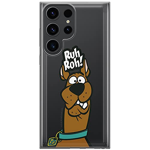 Etui Scooby Doo 007 Scooby Doo Nadruk częściowy Przeźroczysty Producent: Samsung, Model: S23 ULTRA