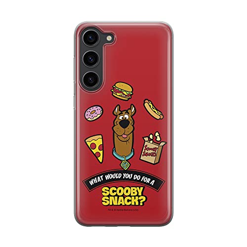 Etui Scooby Doo 010 Scooby Doo Nadruk pełny Czerwony Producent: Samsung, Model: S23