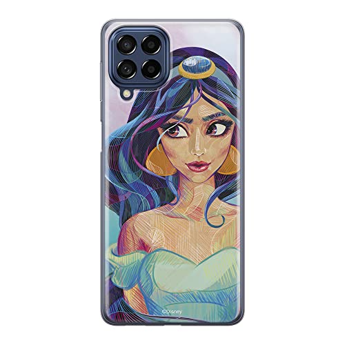 ERT GROUP etui na telefon Samsung M53 5G, case oryginalny i oficjalnie licencjonowany przez Disney, wzór Jasmine 002, optymalnie dopasowane, plecki z TPU