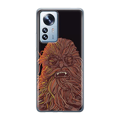 ERT GROUP etui na telefon Xiaomi 12 / 12X, case oryginalny i oficjalnie licencjonowany przez Star Wars, wzór Chewbacca 007, optymalnie dopasowane, plecki z TPU