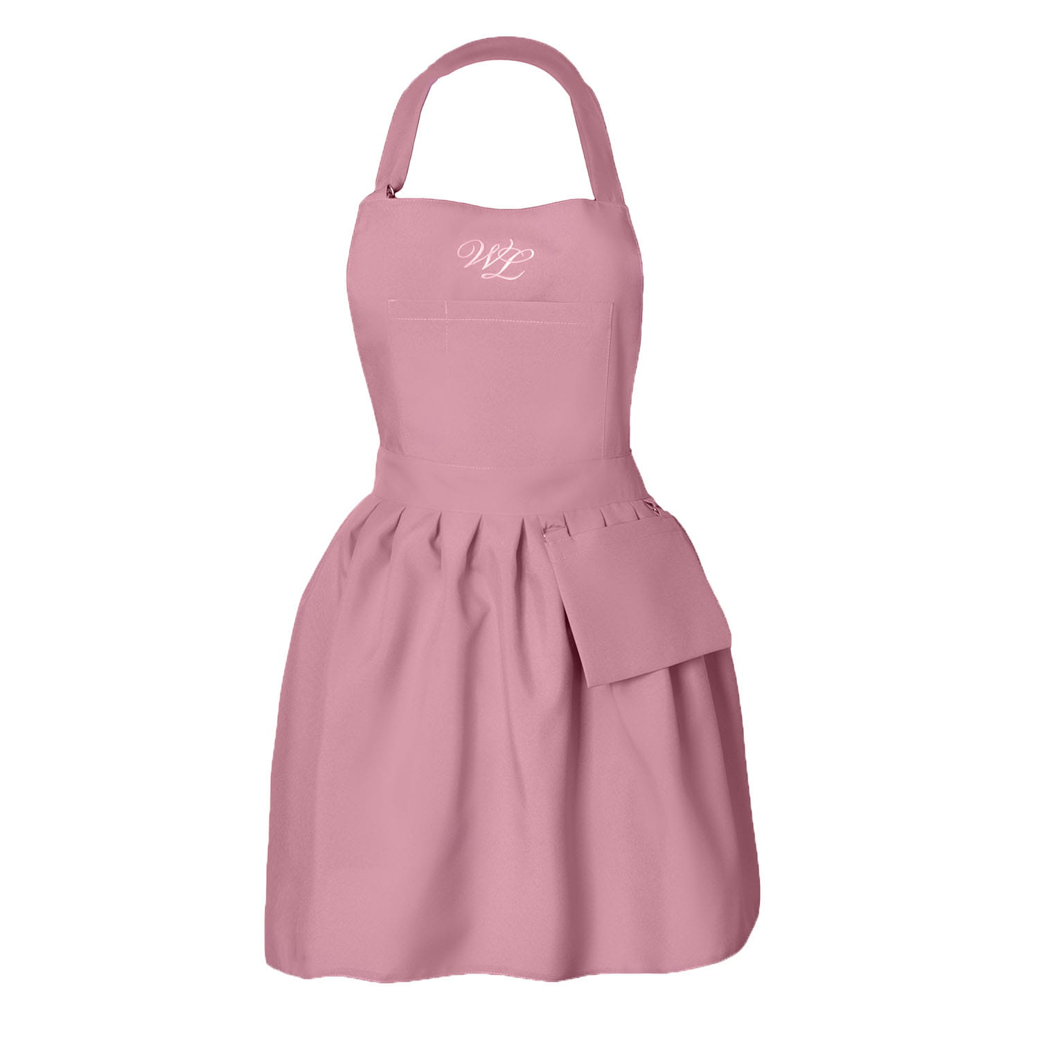 Wonder Lashes Fartuszek Kosmetyczny z Falbanką Pudrowy Róż