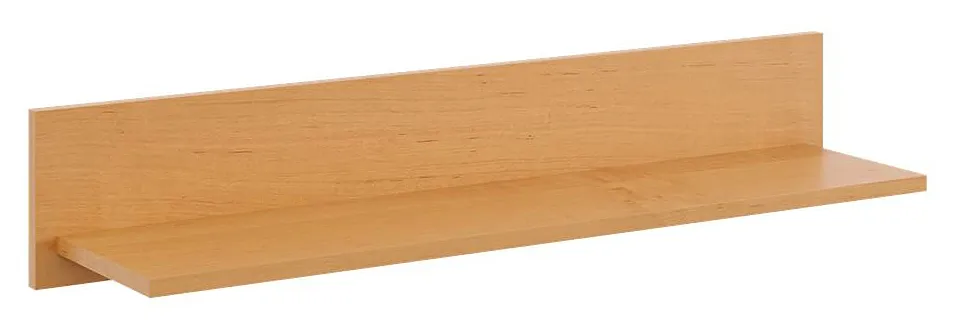 Minimalistyczna półka ścienna w kolorze olcha P7-M16