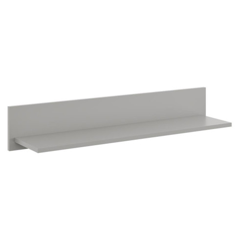 Szara minimalistyczna półka na ścianę H0-P80