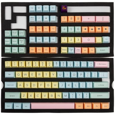 Ducky Cotton Candy PBT Double-Shot Keycap Set US Layout