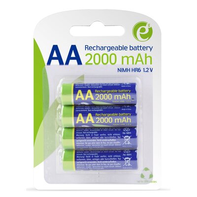 Gembird Akumulator Gembird Ni-MH AA 2000mAh (4 szt.)