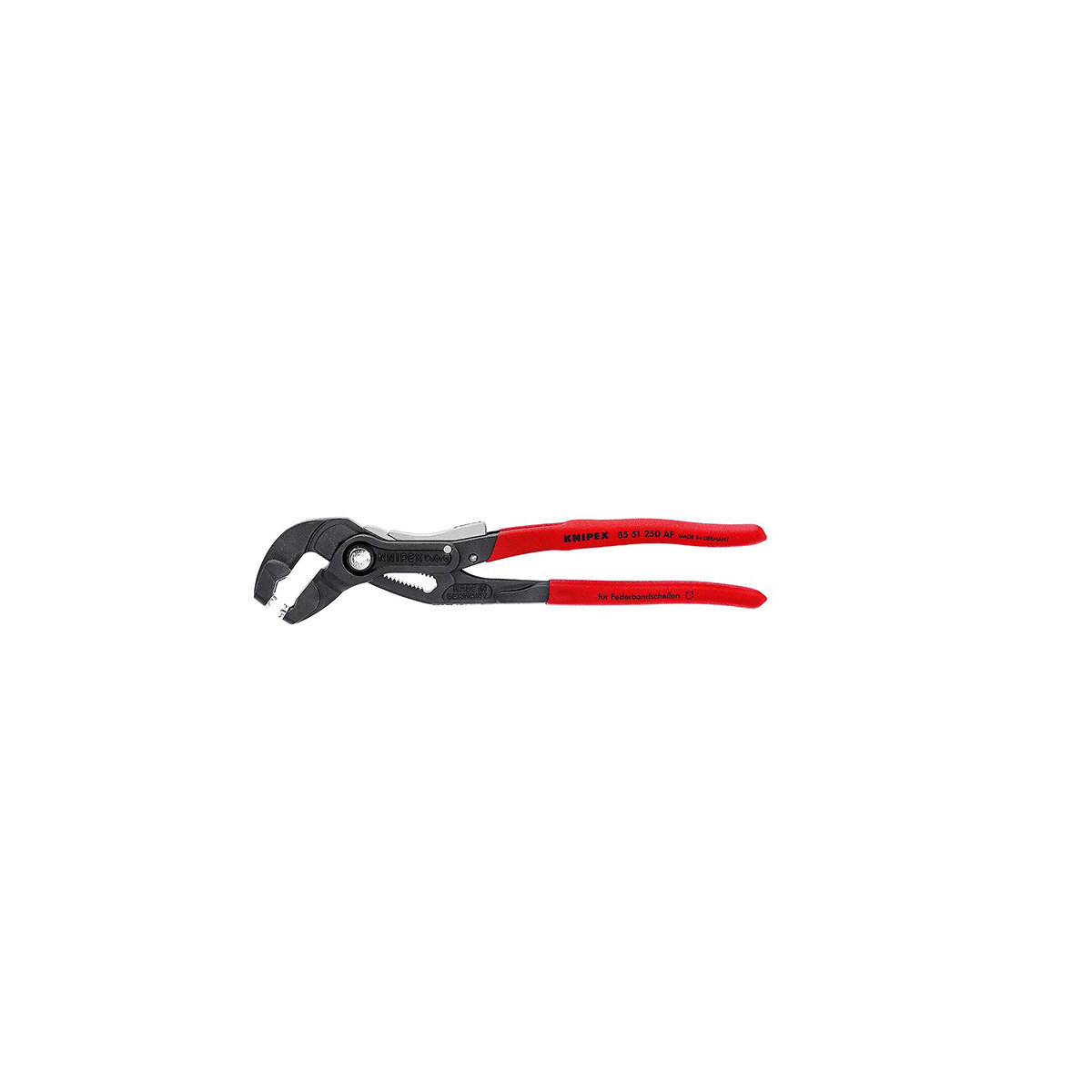 Knipex Szczypce do zacisków sprężynowych 85 51 250 AF stal elektrotechniczna chromowo-wanadowa 350 g