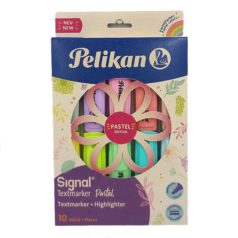 PELIKAN Zakreślacz Signal Pastel Mix 10szt 60078803