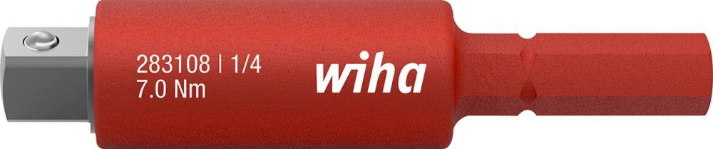 Фото - Біти / торцеві голівки Wiha ADAPTER DO KLUCZY NASADOWYCH 1/4'' SLIM VARIO 59MM 