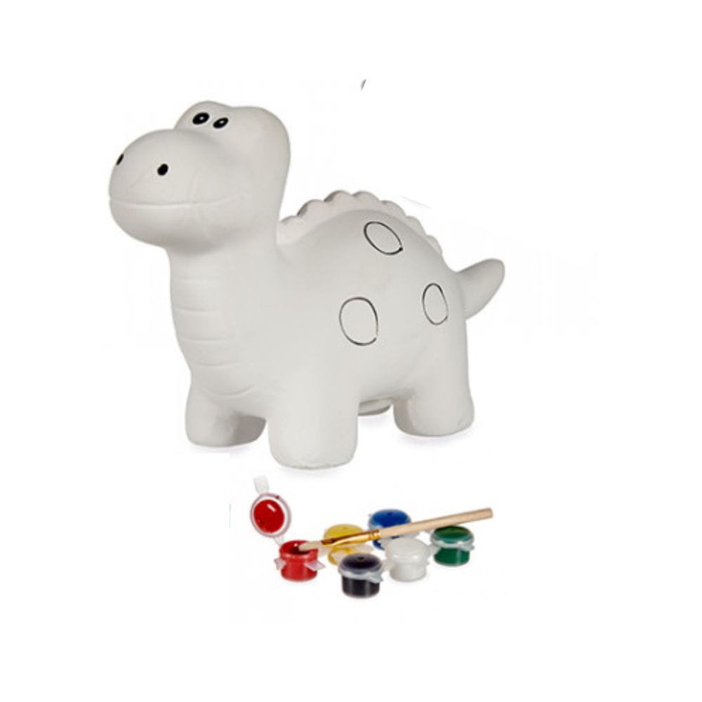 LitigoMeble SKARBONKA DINOZAUR II DO MALOWANIA MONEY $