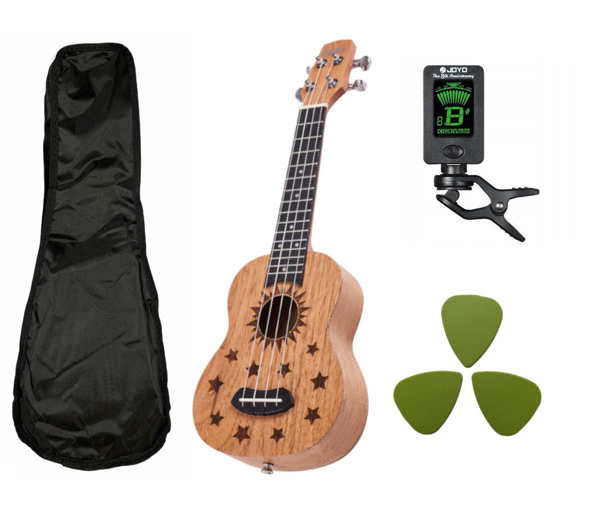Ukulele Sopranowe Laila UFG-2111-A-STARS